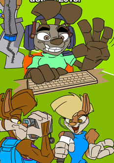 Ad made to FurSMeet 2024 convention book.