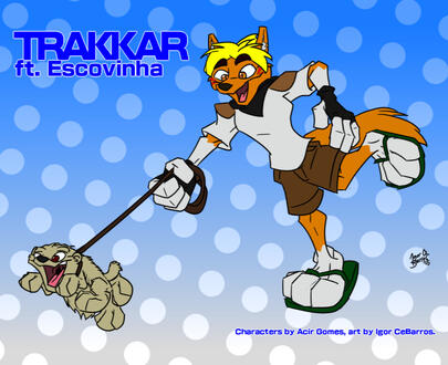Commission for Acir Gomes. His comic Trakkar is on the road for more than 10 years!